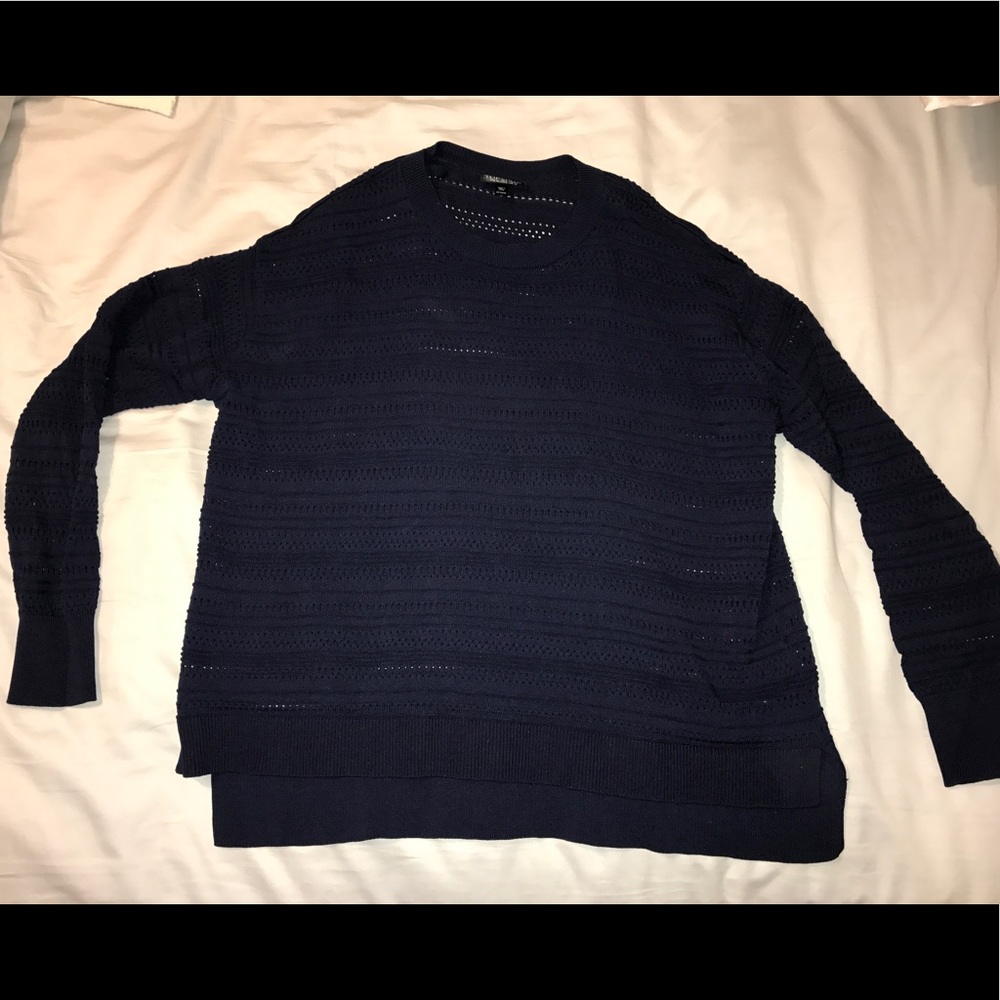 TopShop Navy Blue Pullover